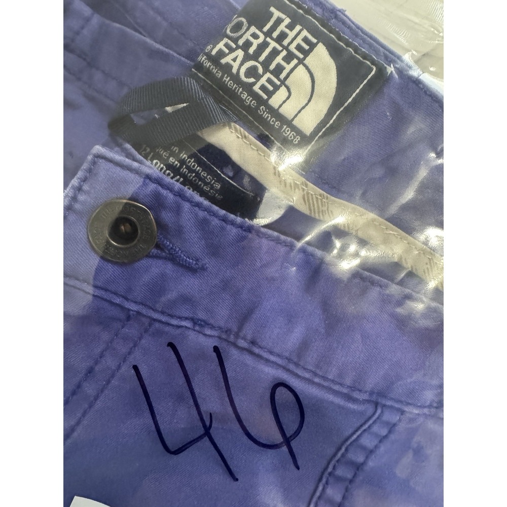 The North Face Purple Cargo Hiking Shorts Size‎ 12 Long Outdoors - Picture 13 of 13